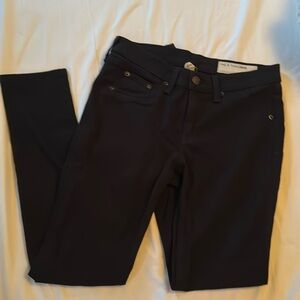 Rag & bone black skinny jeans EUC